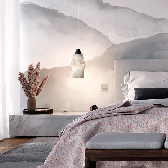 TEN MA DO Alabaster Pendant Lamp Vakkerlight