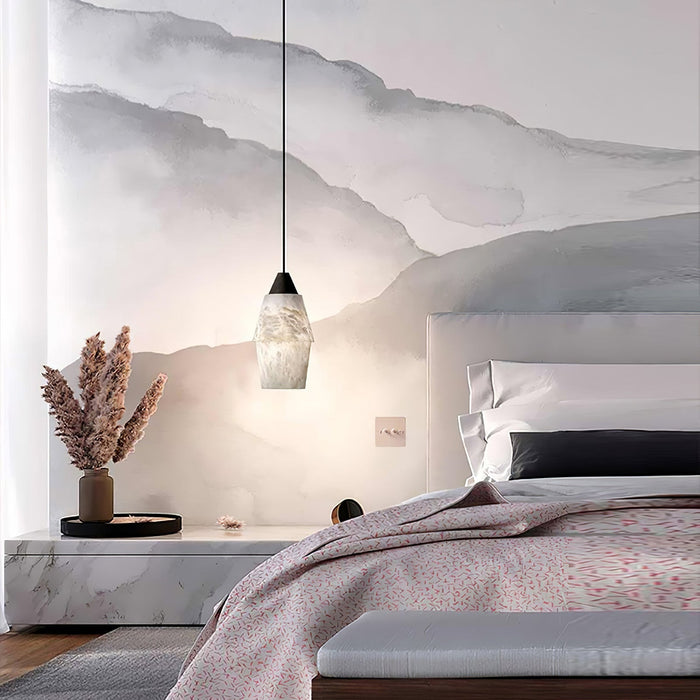 TEN MA DO Alabaster Pendant Lamp Vakkerlight