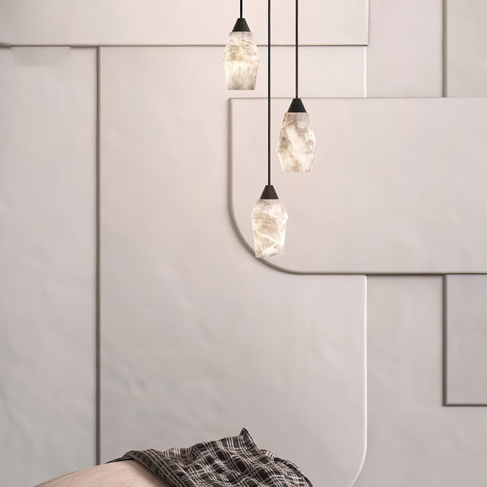 TEN MA DO Alabaster Pendant Lamp Vakkerlight