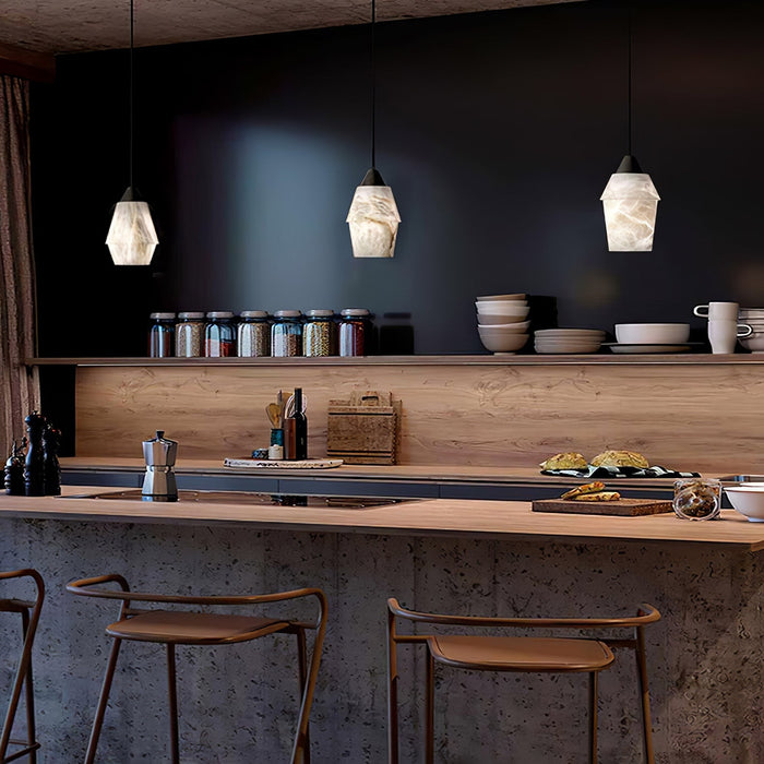 TEN MA DO Alabaster Pendant Lamp Vakkerlight