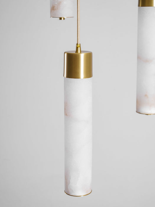 Alabaster Tala Brass Pendant Lamp Vakkerlight