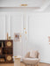 Alabaster Tala Brass Pendant Lamp Vakkerlight