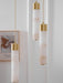 Alabaster Tala Brass Pendant Lamp Vakkerlight