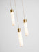 Alabaster Tala Brass Pendant Lamp Vakkerlight