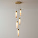 Alabaster Tala Brass Pendant Lamp Vakkerlight