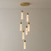 Alabaster Tala Brass Pendant Lamp Vakkerlight