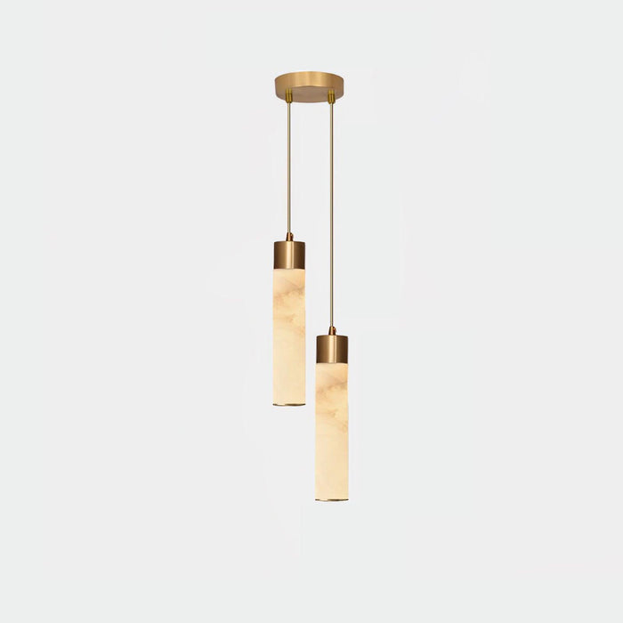 Alabaster Tala Brass Pendant Lamp Vakkerlight