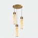 Alabaster Tala Brass Pendant Lamp Vakkerlight