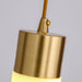 Alabaster Tala Brass Pendant Lamp Vakkerlight