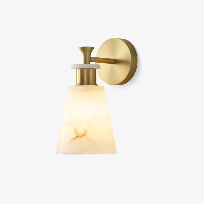 Tapered Alabaster Wall Sconce Vakkerlight