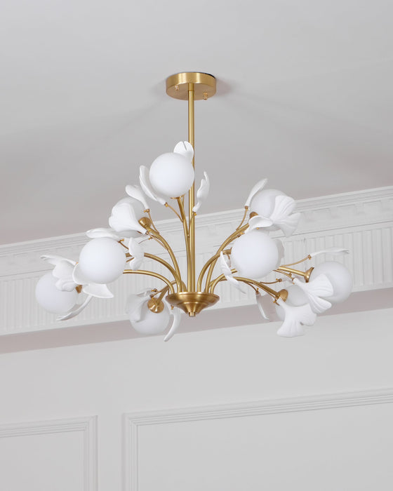 Thalassa Gingko Chandelier