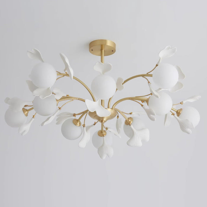 Thalassa Gingko Chandelier