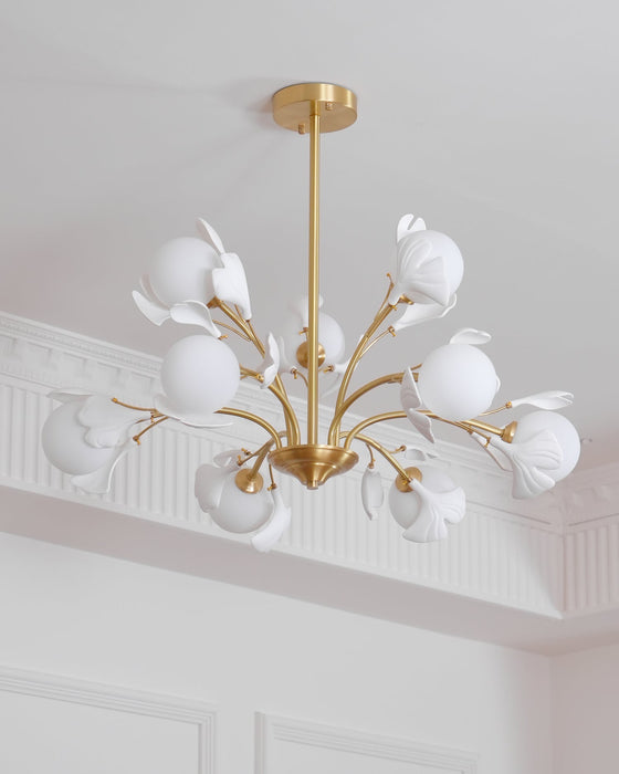 Thalassa Gingko Chandelier