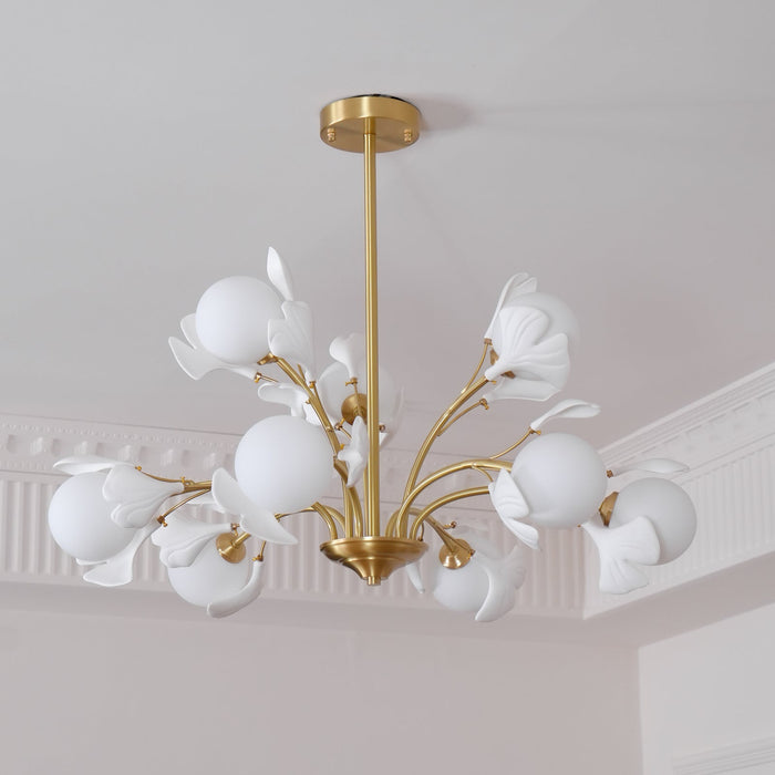 Thalassa Gingko Chandelier