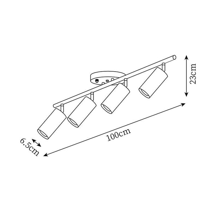Thio Wooden Track Lighting