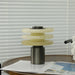 Tiered Obelisk Alabaster Table Lamp Vakkerlight