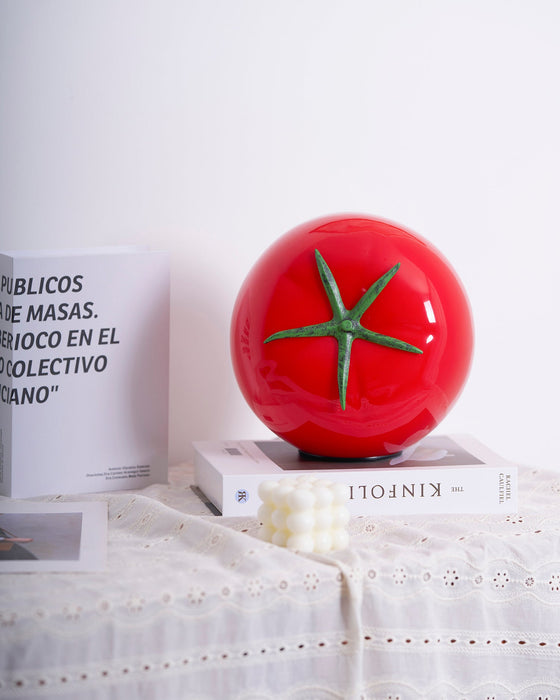 Tomato Glass Table Lamp
