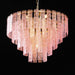 Opalora Pink Glass Chandelier Vakkerlight