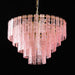 Opalora Pink Glass Chandelier Vakkerlight