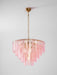 Opalora Pink Glass Chandelier Vakkerlight