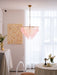 Opalora Pink Glass Chandelier Vakkerlight