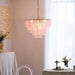 Opalora Pink Glass Chandelier Vakkerlight
