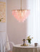 Opalora Pink Glass Chandelier Vakkerlight