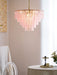 Opalora Pink Glass Chandelier Vakkerlight