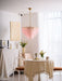 Opalora Pink Glass Chandelier Vakkerlight