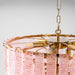 Opalora Pink Glass Chandelier Vakkerlight