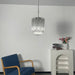 Transparant Glass Prism Chandelier Vakkerlight