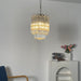 Transparant Glass Prism Chandelier Vakkerlight