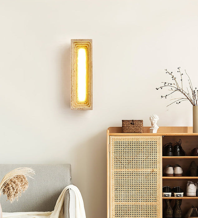 Canyon Travertine Wall Sconce Vakkerlight