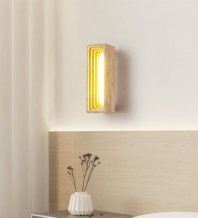 Canyon Travertine Wall Sconce Vakkerlight