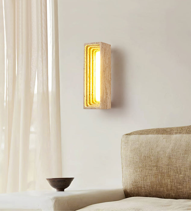 Canyon Travertine Wall Sconce Vakkerlight
