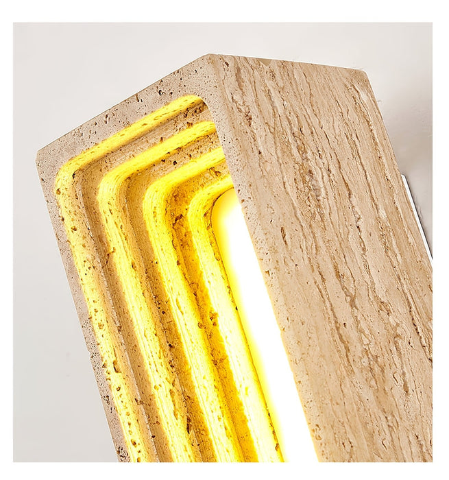 Canyon Travertine Wall Sconce Vakkerlight