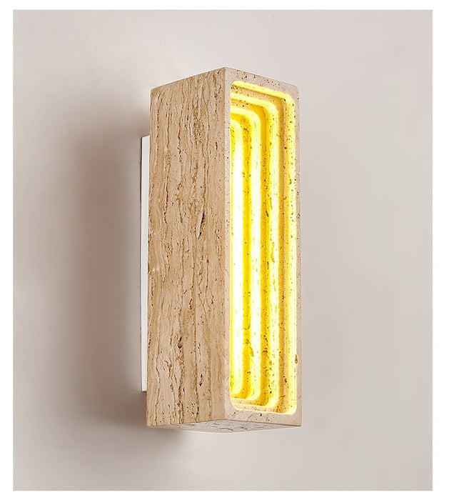 Canyon Travertine Wall Sconce Vakkerlight
