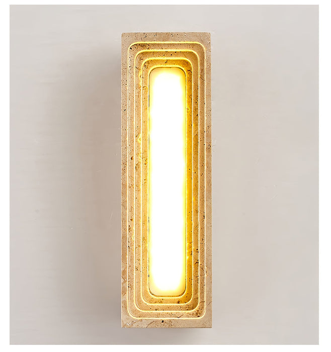 Canyon Travertine Wall Sconce Vakkerlight
