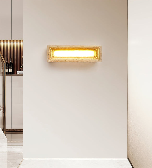 Canyon Travertine Wall Sconce Vakkerlight