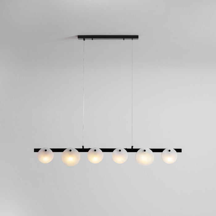 Trinidad Dining Room Alabaster Chandelier Vakkerlight