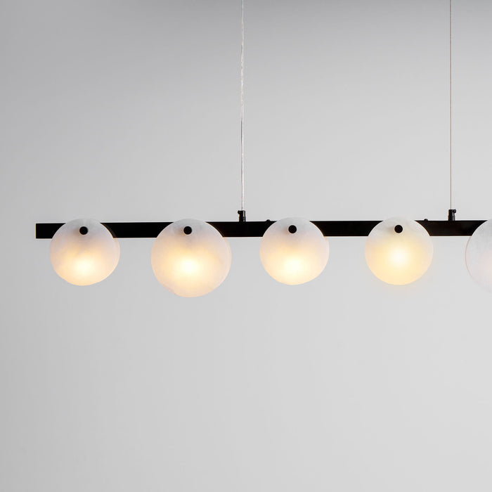 Trinidad Dining Room Alabaster Chandelier Vakkerlight