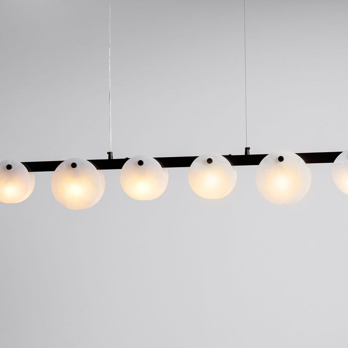 Trinidad Dining Room Alabaster Chandelier Vakkerlight