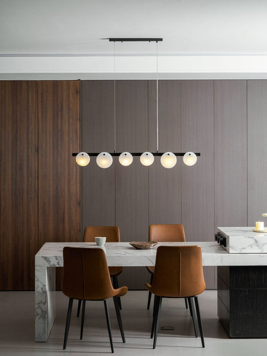 Trinidad Dining Room Alabaster Chandelier Vakkerlight