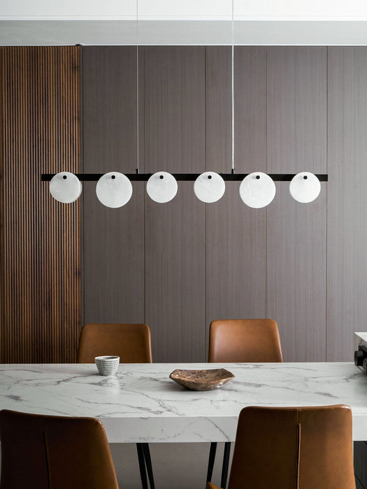 Trinidad Dining Room Alabaster Chandelier Vakkerlight