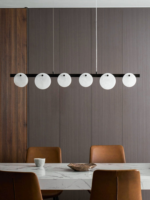 Trinidad Dining Room Alabaster Chandelier Vakkerlight