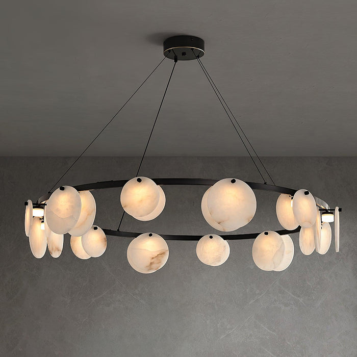 Trinidad Alabaster Chandelier Vakkerlight