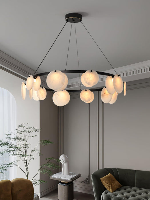 Trinidad Alabaster Chandelier Vakkerlight