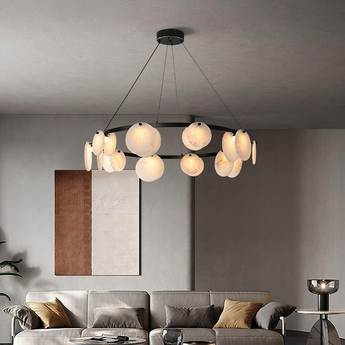 Trinidad Alabaster Chandelier Vakkerlight
