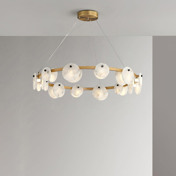 Trinidad Alabaster Chandelier Vakkerlight