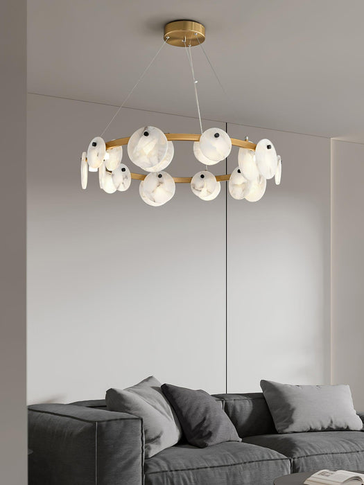Trinidad Alabaster Chandelier Vakkerlight